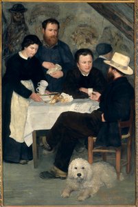 En casa de la Madre Antony en Marlotte de Pierre Auguste Renoir