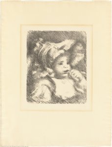 Niño con una galleta (Jean Renoir) de Pierre Auguste Renoir