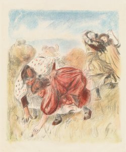 Niños jugando a la pelota, 1900