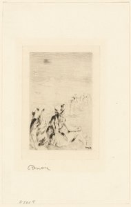 Niños en la playa, Berneval