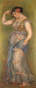 Bailarina con castañuelas, 1909 de Pierre Auguste Renoir