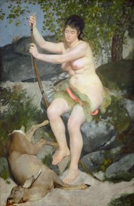 Diana, 1867 de Pierre Auguste Renoir