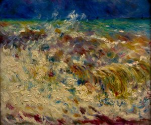 La ola de Pierre Auguste Renoir