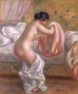 Gabrielle levantándose, c.1909 de Pierre Auguste Renoir