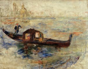 Góndola en Venecia de Pierre Auguste Renoir