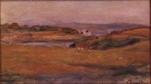 Paisaje montañoso de Pierre Auguste Renoir