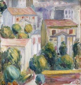 Casa en Cagnes de Pierre Auguste Renoir