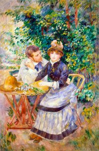En el jardín, 1885