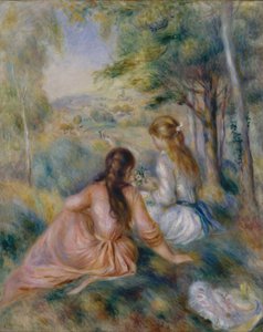 En el prado, 1888-92