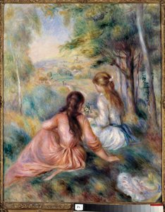 En el prado