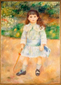Niño con pequeño látigo