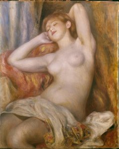 La durmiente de Pierre Auguste Renoir