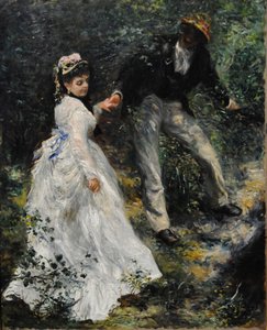 La Promenade, 1870 de Pierre Auguste Renoir