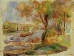 El Sena en Argenteuil de Pierre Auguste Renoir