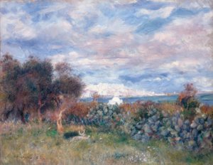 La bahía de Argel de Pierre Auguste Renoir