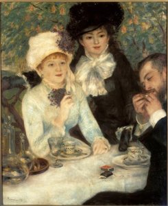 El final del almuerzo de Pierre Auguste Renoir
