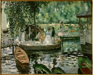 La grenouillere de Pierre Auguste Renoir