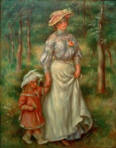 El paseo de Pierre Auguste Renoir