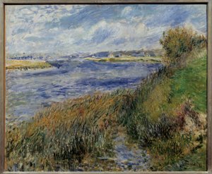 El Sena en Champrosay de Pierre Auguste Renoir