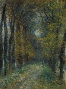 Lallée cubierta de Pierre Auguste Renoir