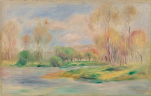 Paisaje de Pierre Auguste Renoir