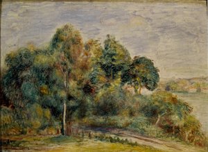Paisaje de Pierre Auguste Renoir