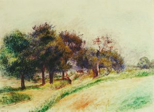 Paisaje de Pierre Auguste Renoir