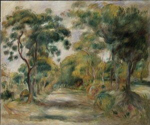 Paisaje al mediodía, 1900 de Pierre Auguste Renoir