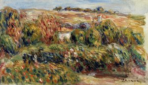 Paisaje en Provenza, c. 1900 de Pierre Auguste Renoir