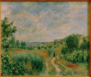 Paisaje en Essoyes de Pierre Auguste Renoir