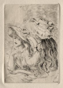 Le Chapeau epinglé (grabado)