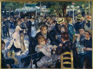 El Molino de la Galette de Pierre Auguste Renoir