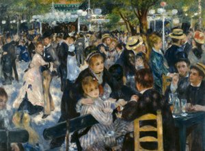 El Molino de la Galette de Pierre Auguste Renoir