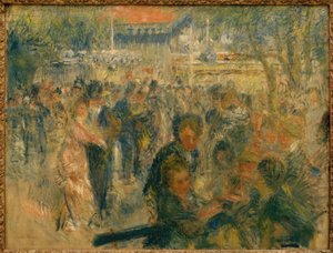El baile en el Moulin de la Galette de Pierre Auguste Renoir