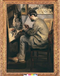 La garza con las alas desplegadas de Pierre Auguste Renoir