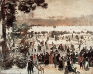 El patinaje en Longchamps