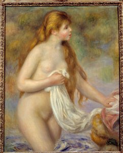 Bañista de pelo largo de Pierre Auguste Renoir