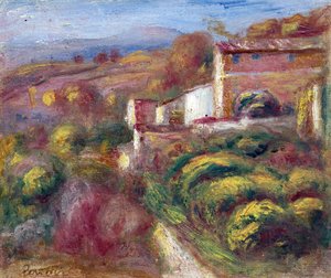 Casa de correos (Cagnes sur mer) de Pierre Auguste Renoir