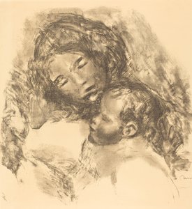 Maternidad, c. 1912 de Pierre Auguste Renoir