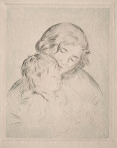 Madre e hijo de Pierre Auguste Renoir