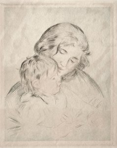 Madre e hijo de Pierre Auguste Renoir