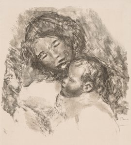 Maternidad de Pierre Auguste Renoir