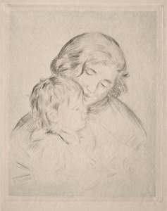 Madre e hijo de Pierre Auguste Renoir