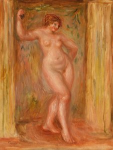 Desnuda con castañuelas de Pierre Auguste Renoir