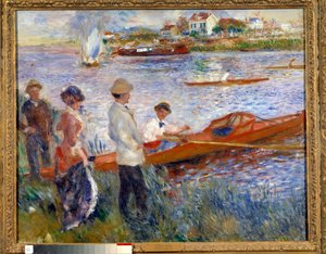 Remeros en Chatou de Pierre Auguste Renoir