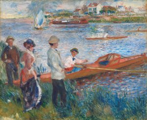 Remeros en Chatou, 1879