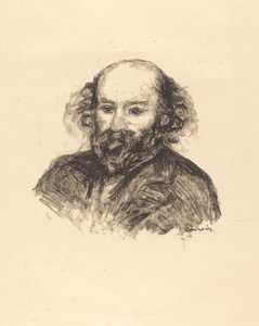 Paul Cézanne, 1902 de Pierre Auguste Renoir