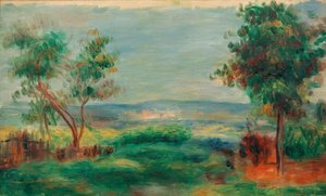 Paisaje de Pierre Auguste Renoir