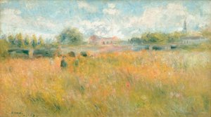 Paisaje a la orilla del Sena en Rueil