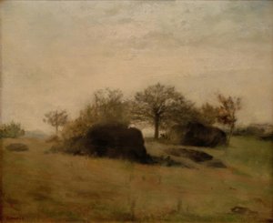 Paisaje de Fontainebleau de Pierre Auguste Renoir